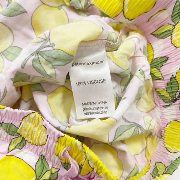 Peter Alexander Lemon Pajama Shorts - Picture 6 of 6